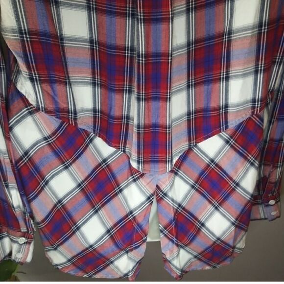 Sam Edelman plaid button down - Picture 4 of 10